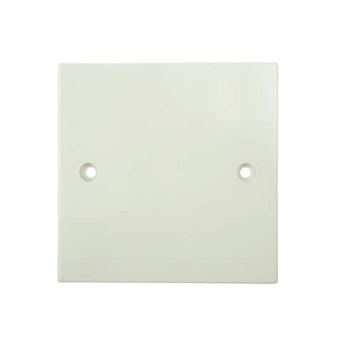 blank plate electrical box|electric blanking plate single white.